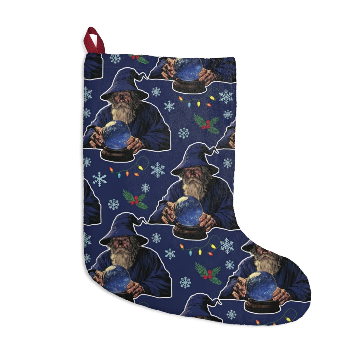 Wizard Orb ponder Christmas stocking