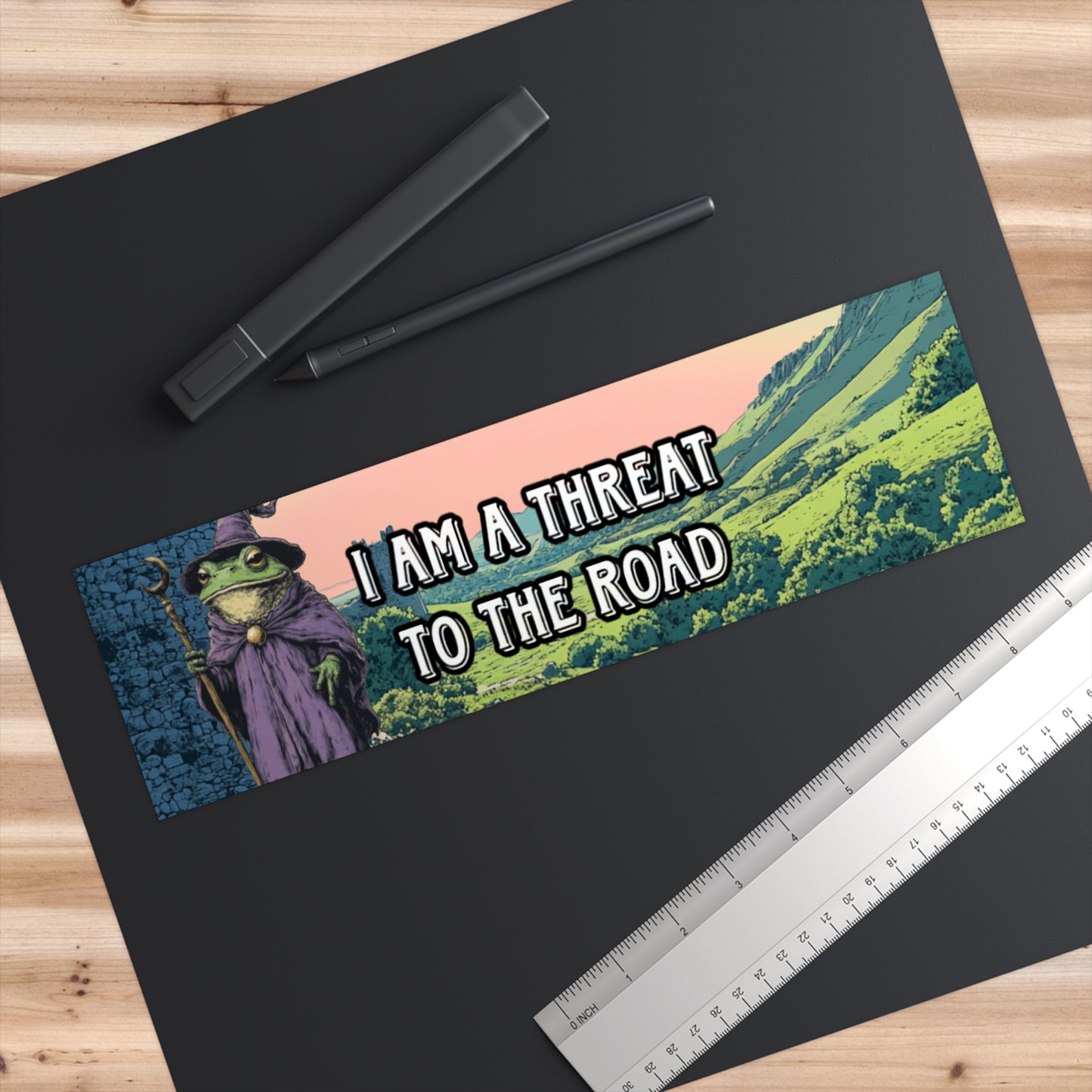 I am threat to the road
