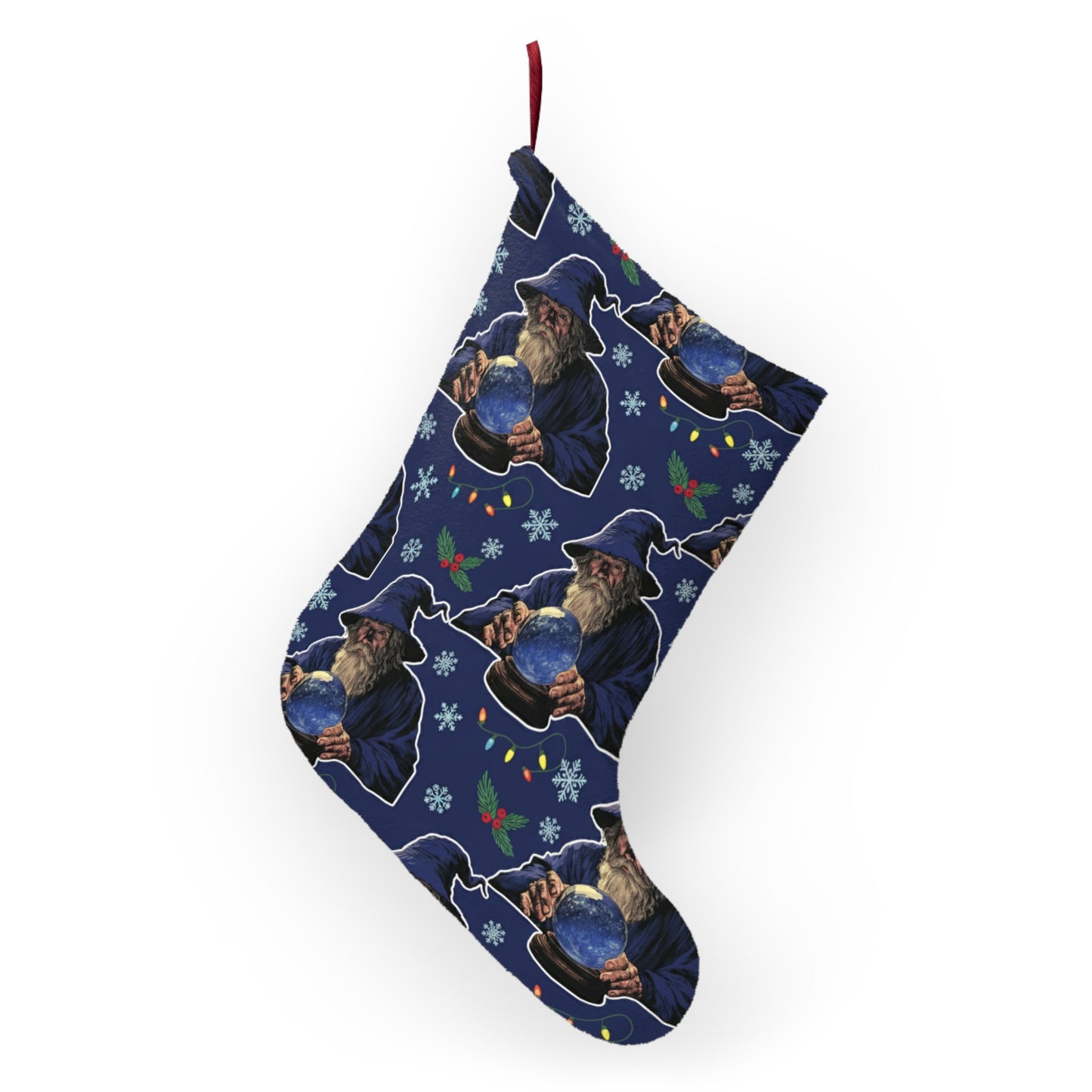 Wizard Orb ponder Christmas stocking
