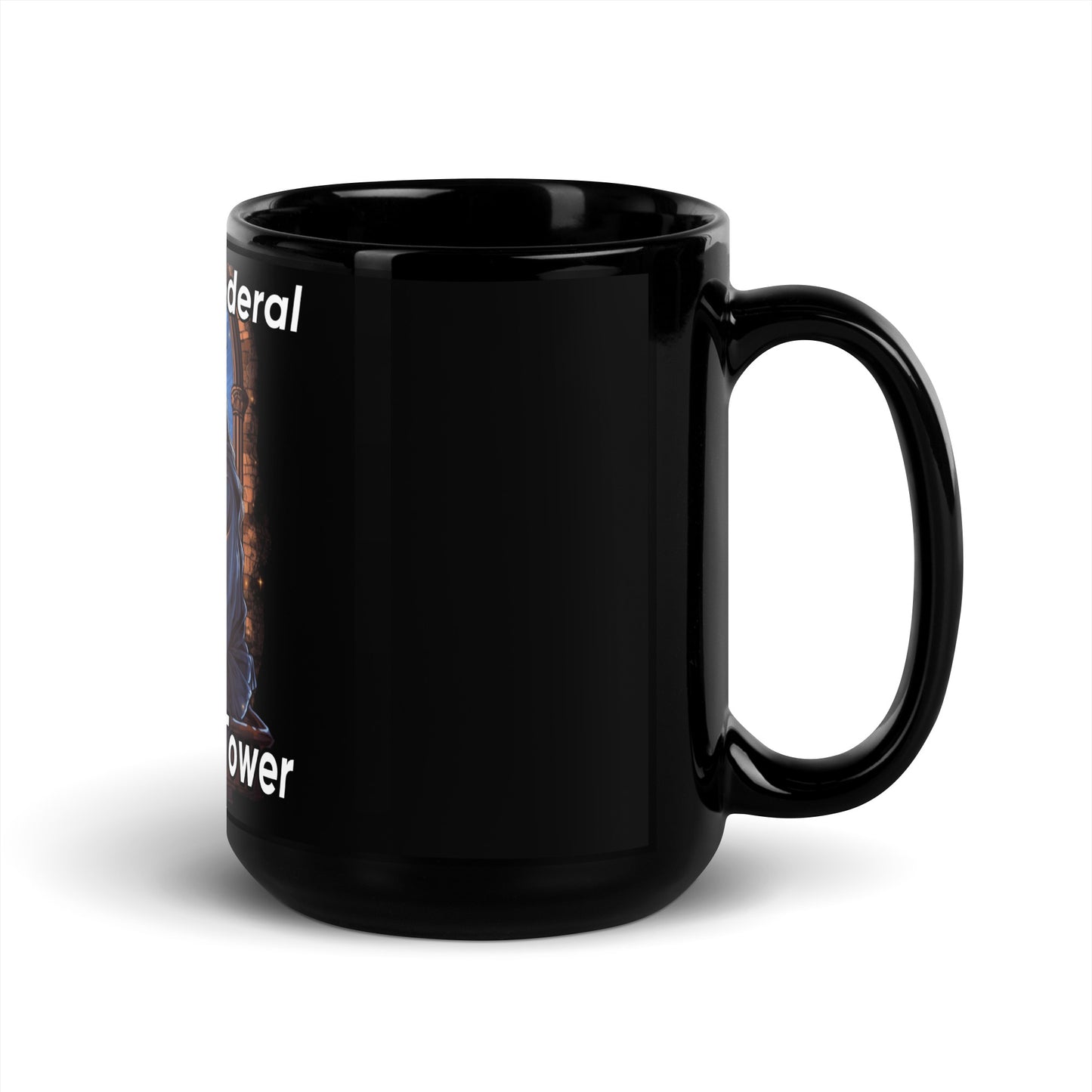 Es stehen Bundesagenten vor meinem Turm Tasse