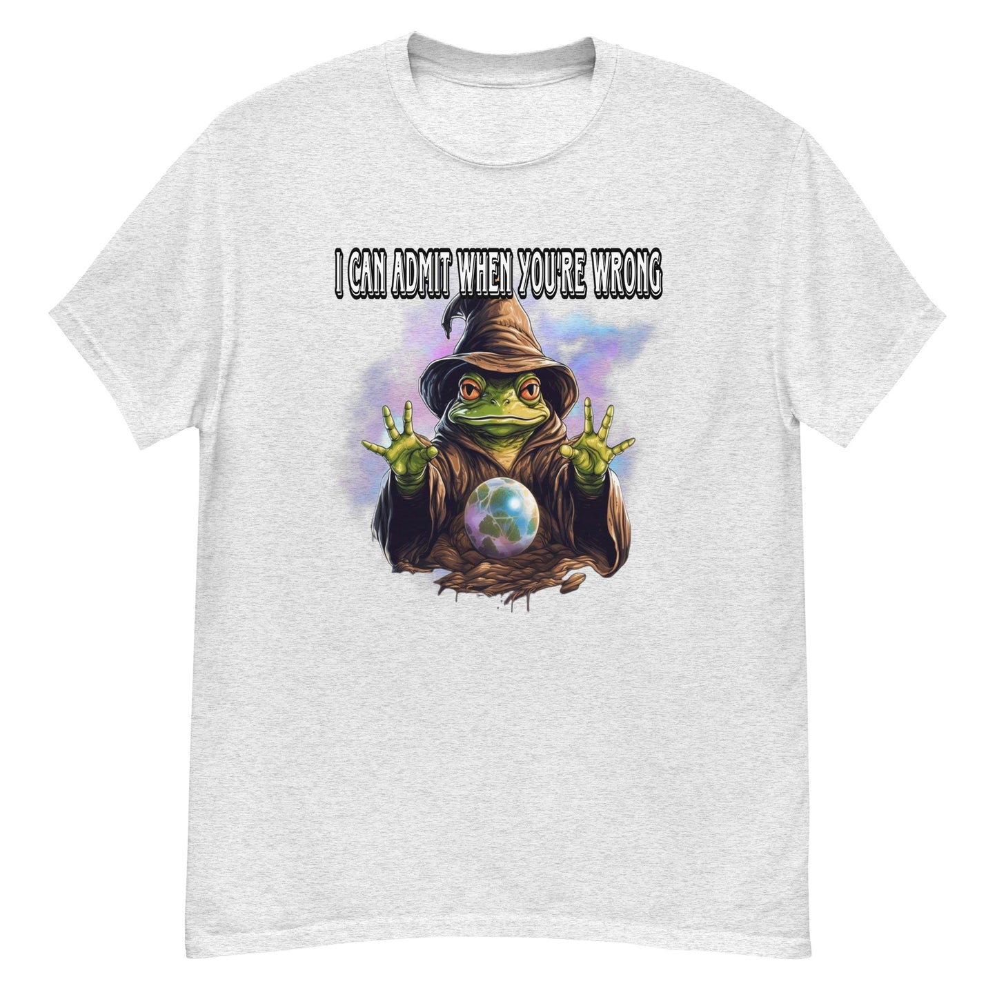 Ich kann zugeben, wenn du falsch liegst