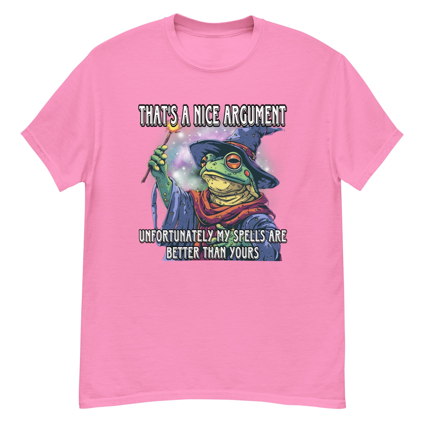 Das ist ein schönes Argument, leider sind meine Zauber besser als deine