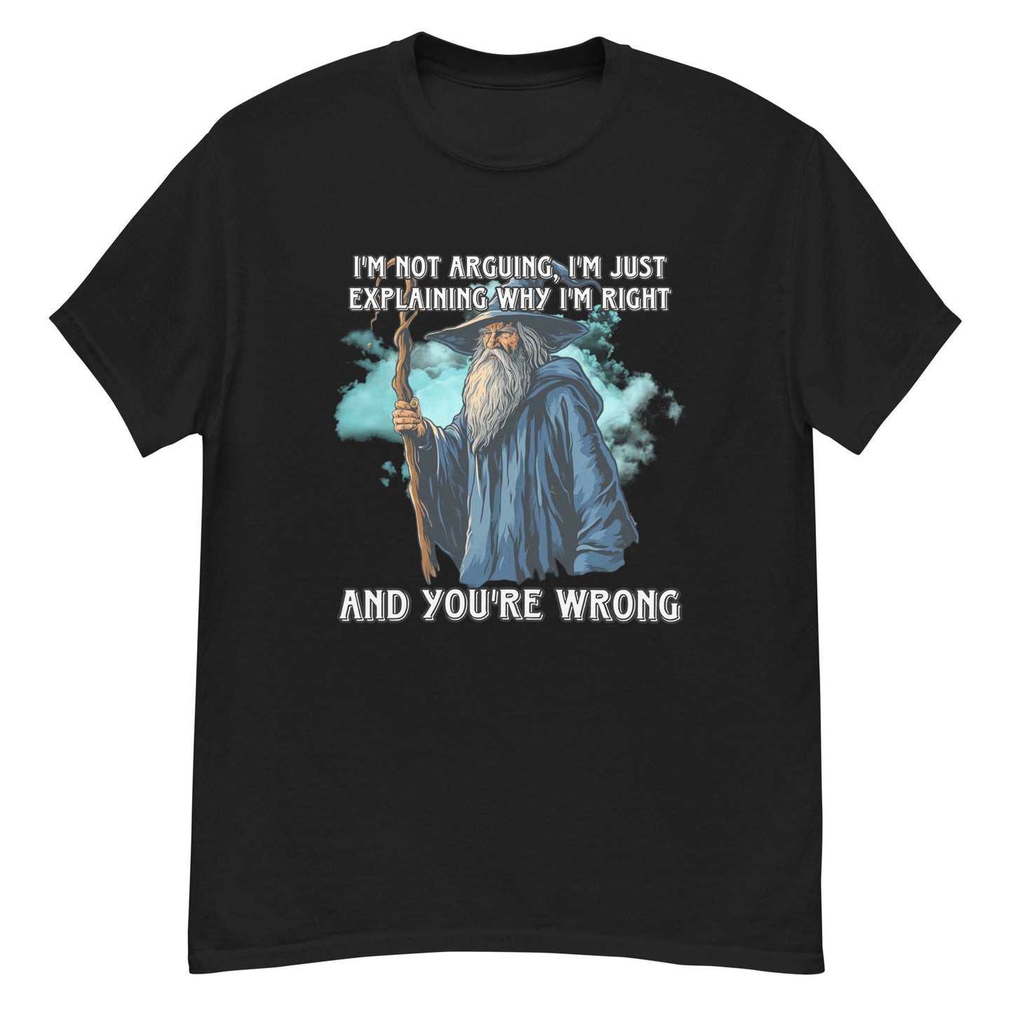 I’m not arguing I’m explaining why I’m right