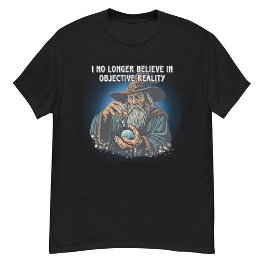 I no longer believe in objective reality