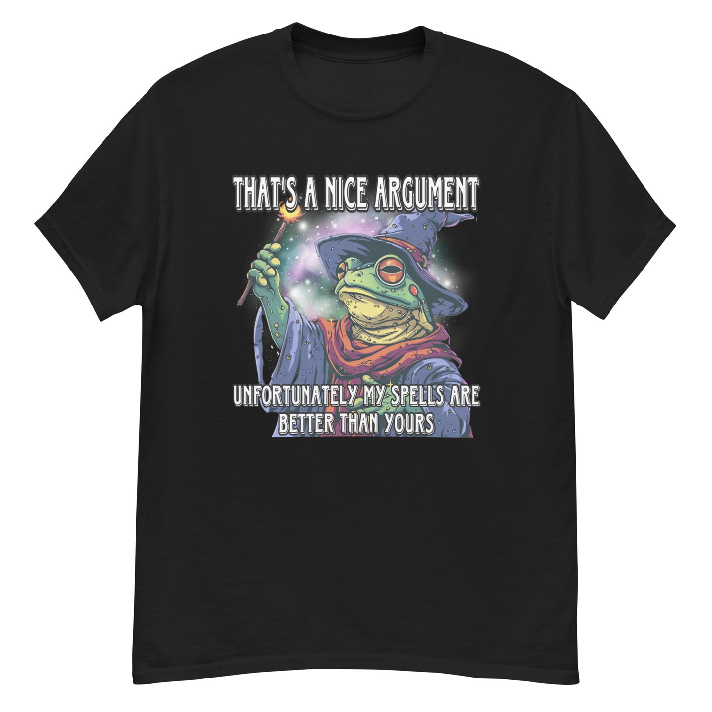 Das ist ein schönes Argument, leider sind meine Zauber besser als deine