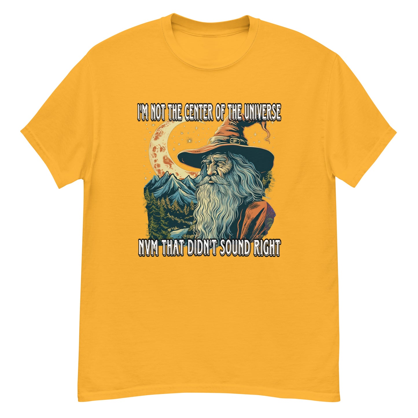 Ich bin nicht der Mittelpunkt des Universums, aber das klang nicht richtig