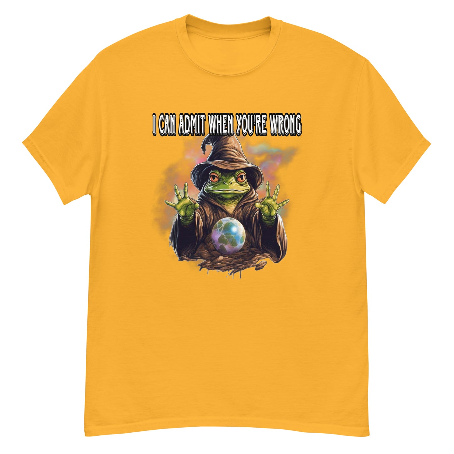 Ich kann zugeben, wenn du falsch liegst