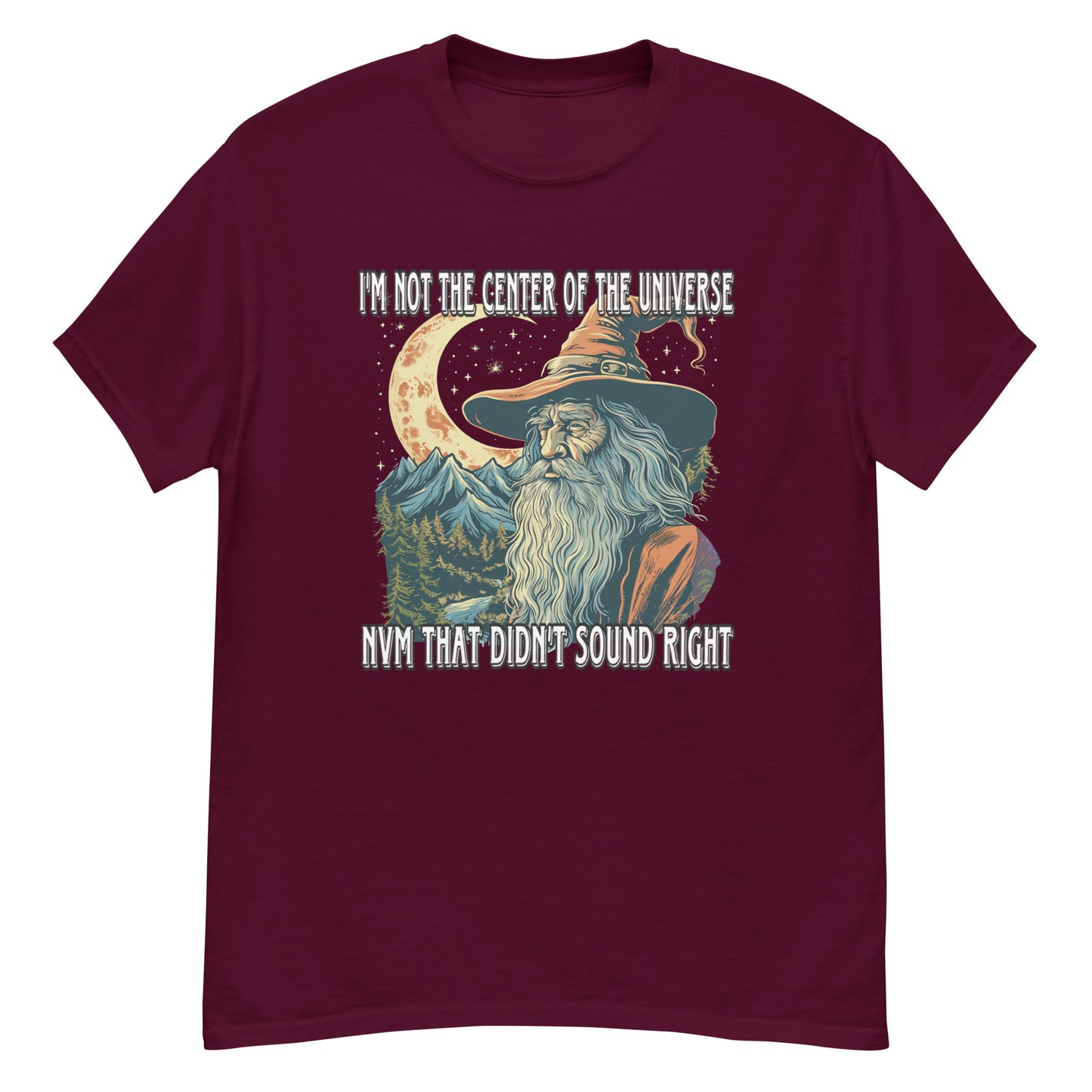 Ich bin nicht der Mittelpunkt des Universums, aber das klang nicht richtig