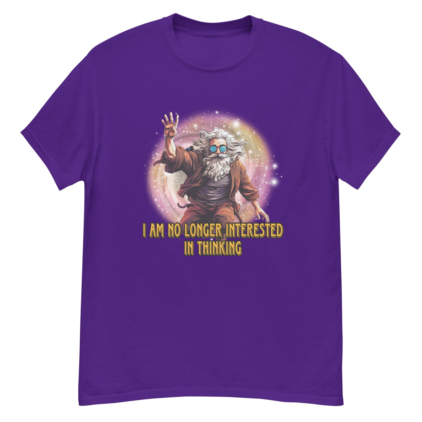 I am no longer interested in thinking