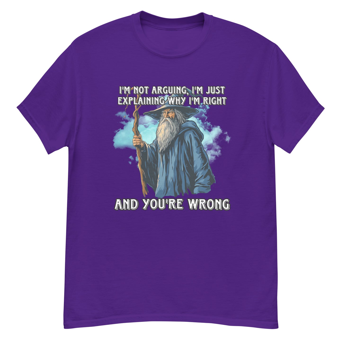 I’m not arguing I’m explaining why I’m right