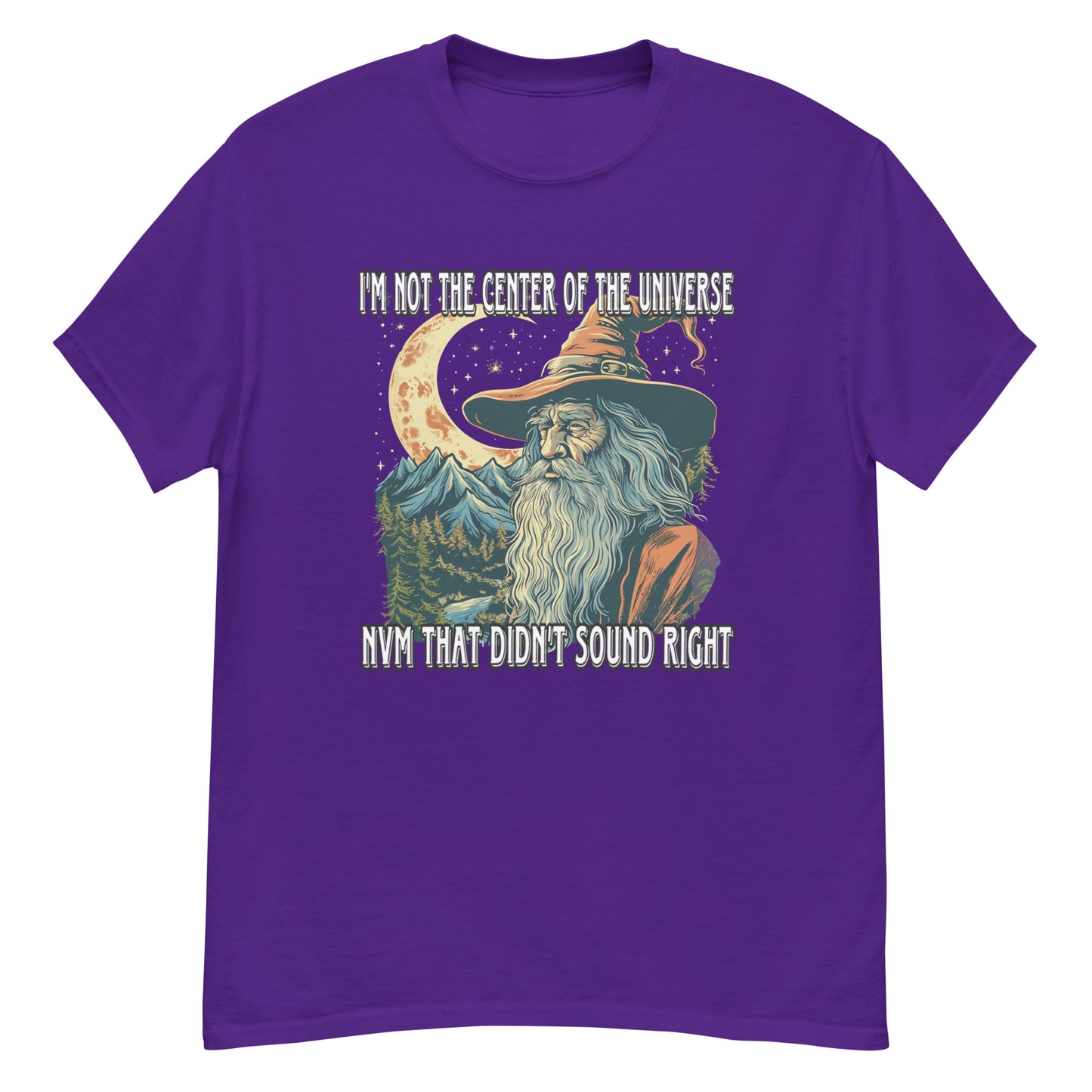 Ich bin nicht der Mittelpunkt des Universums, aber das klang nicht richtig