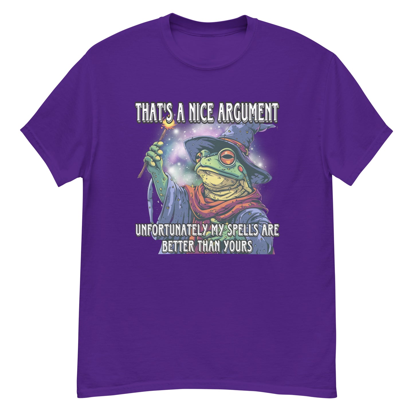 Das ist ein schönes Argument, leider sind meine Zauber besser als deine