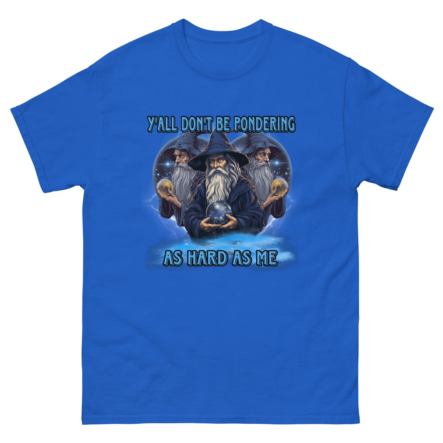 Nachdenkendes T-Shirt