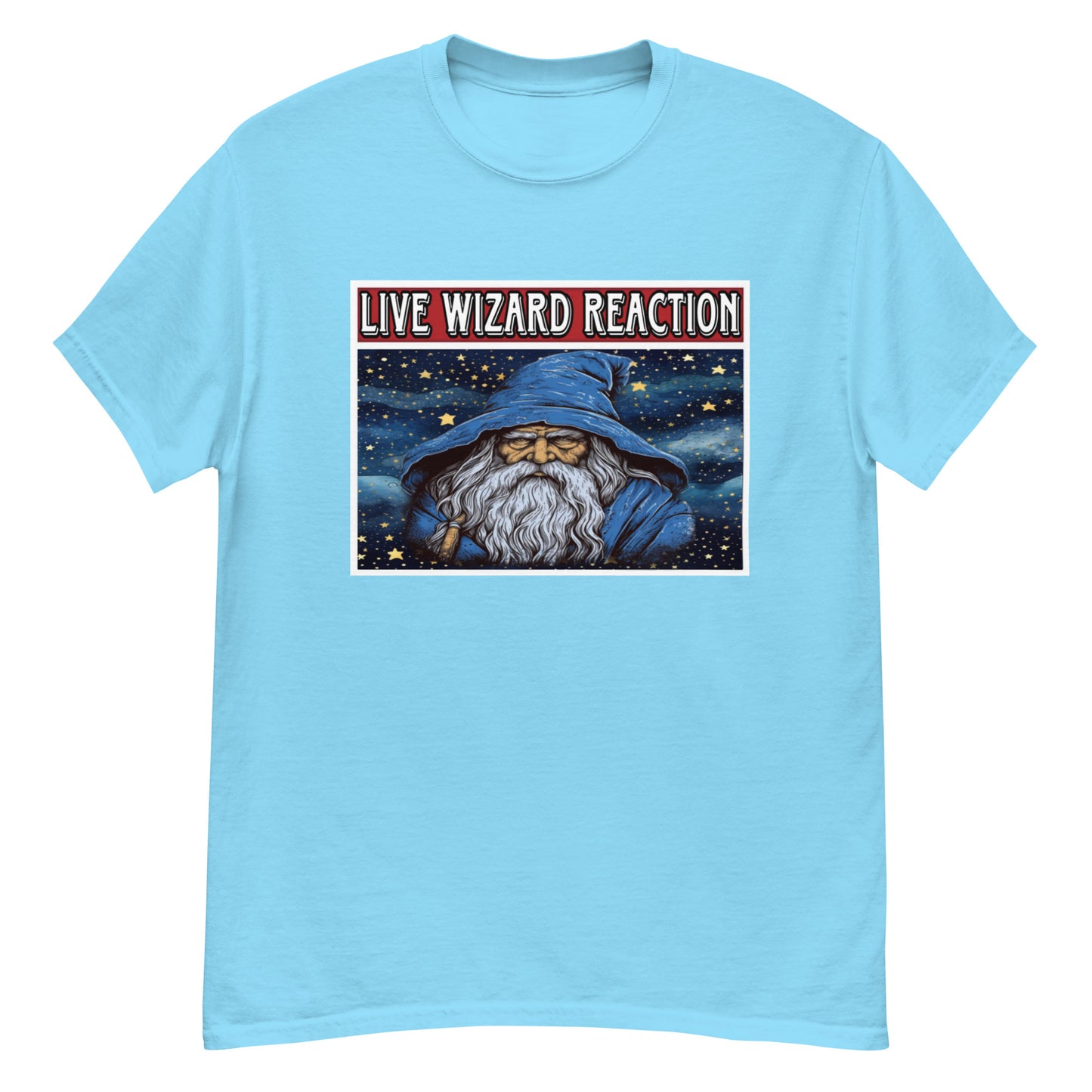Live Wizard Reaktions-T-Shirt
