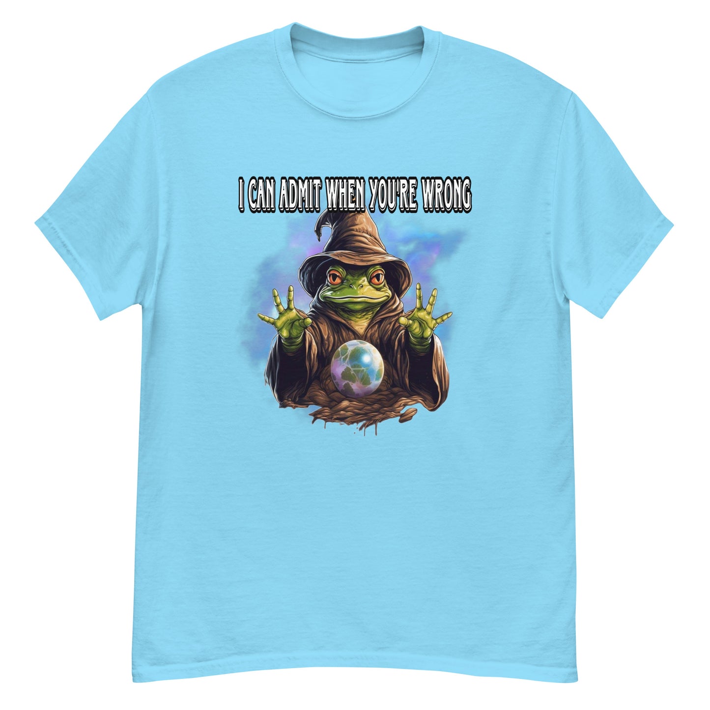 Ich kann zugeben, wenn du falsch liegst