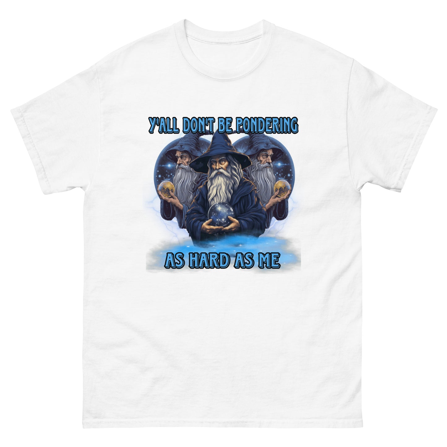 Nachdenkendes T-Shirt