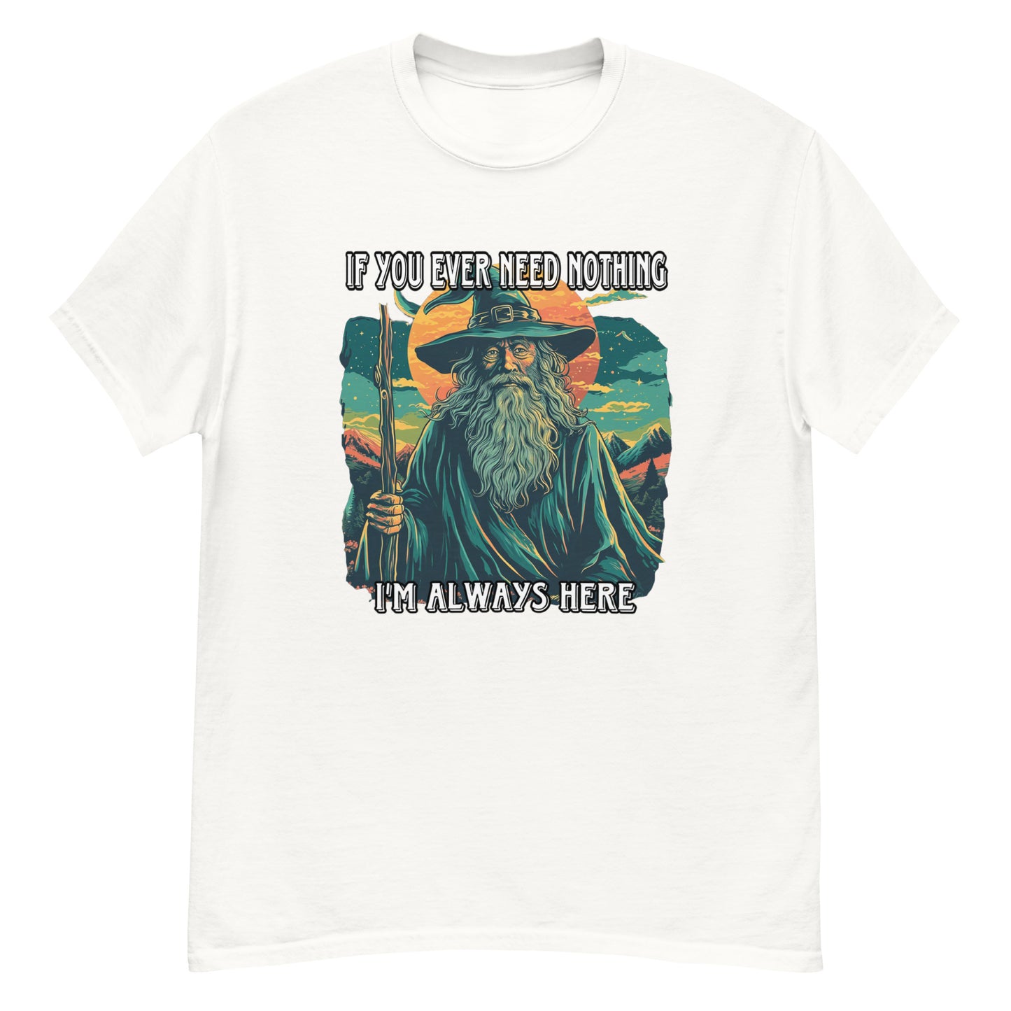 Wenn du mich jemals für nichts brauchst, bin ich immer hier