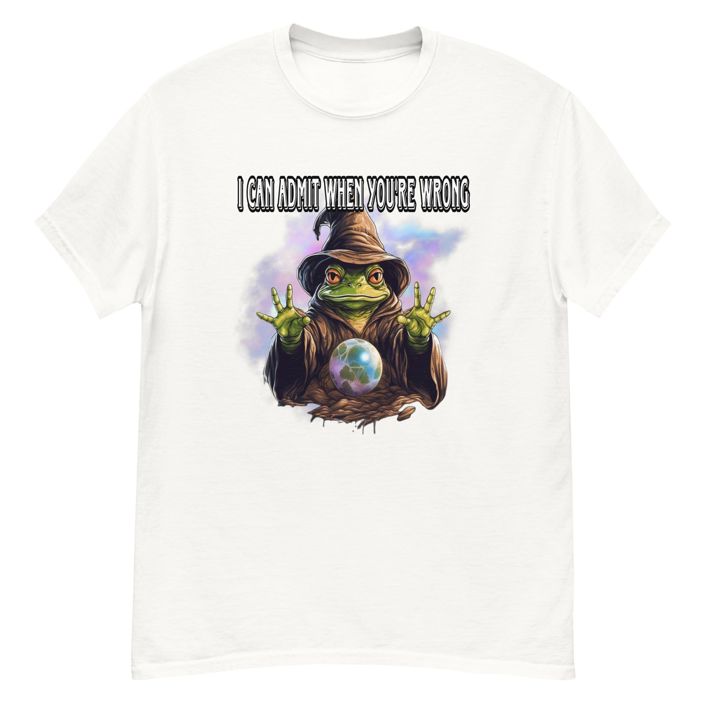 Ich kann zugeben, wenn du falsch liegst