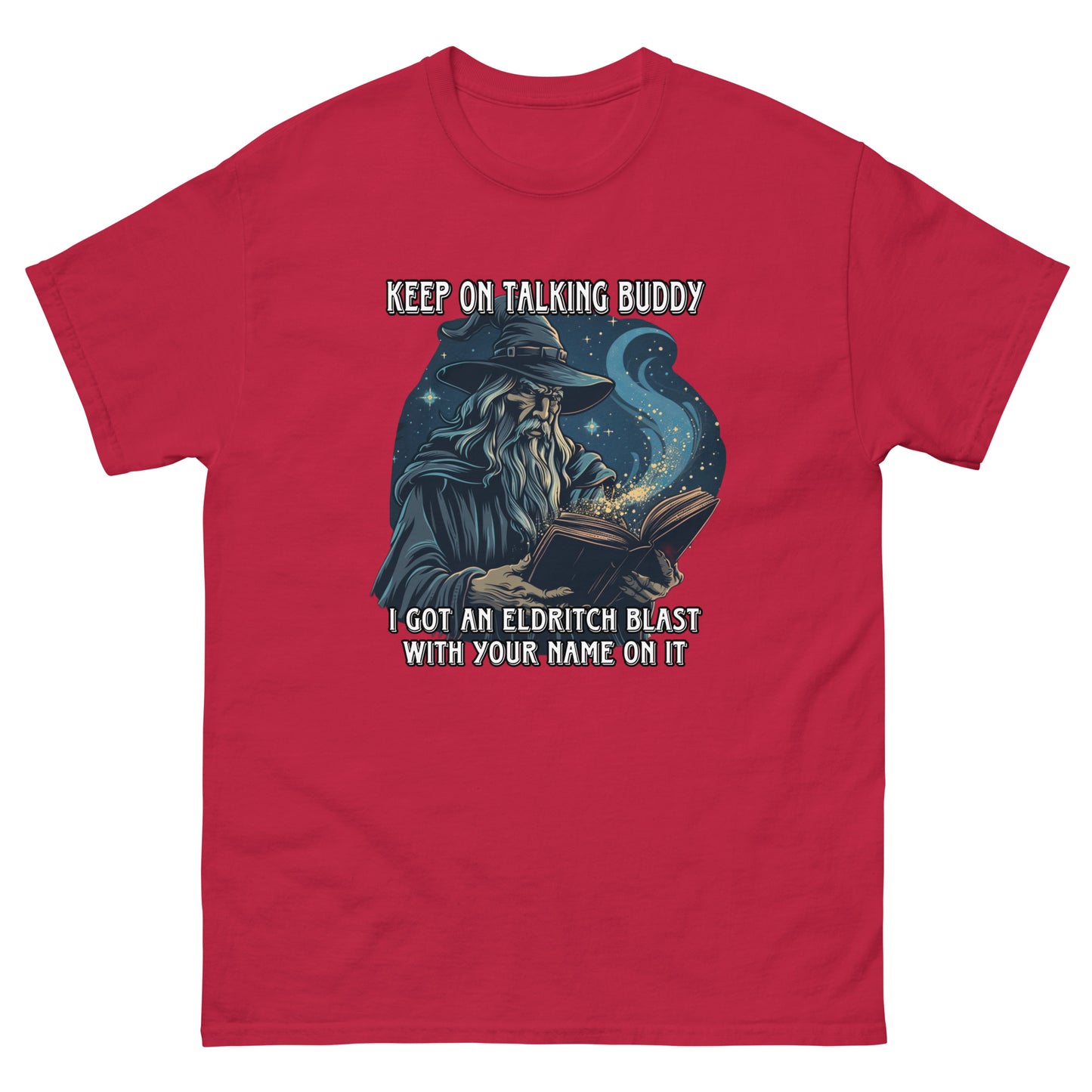 Keep on talking buddy i got an eldritch blast with your name on it