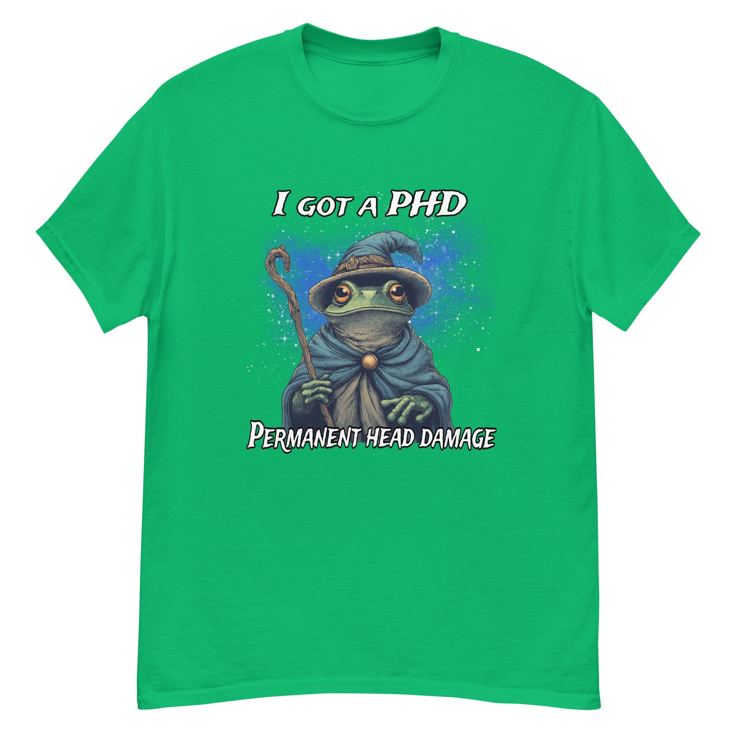 I got a PHD permanent head damage