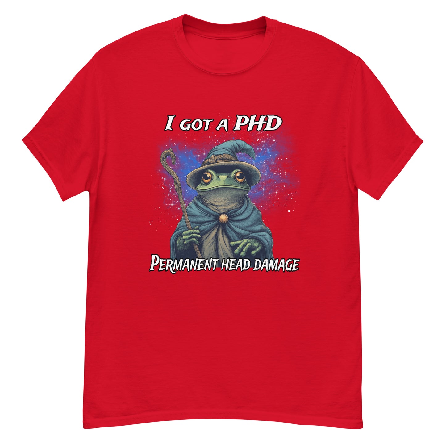 I got a PHD permanent head damage