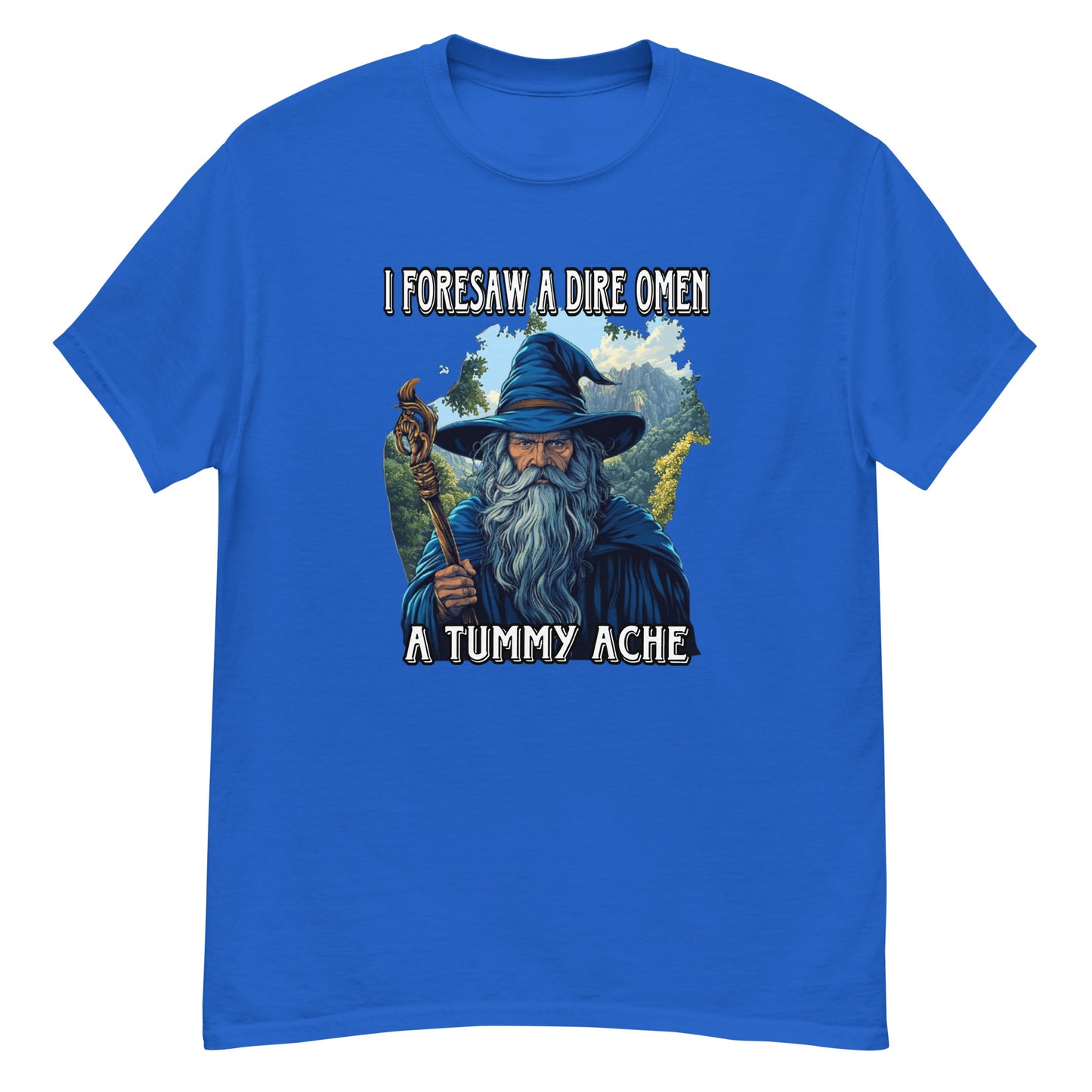 Ich sah ein schlimmes Omen voraus: Bauchschmerzen