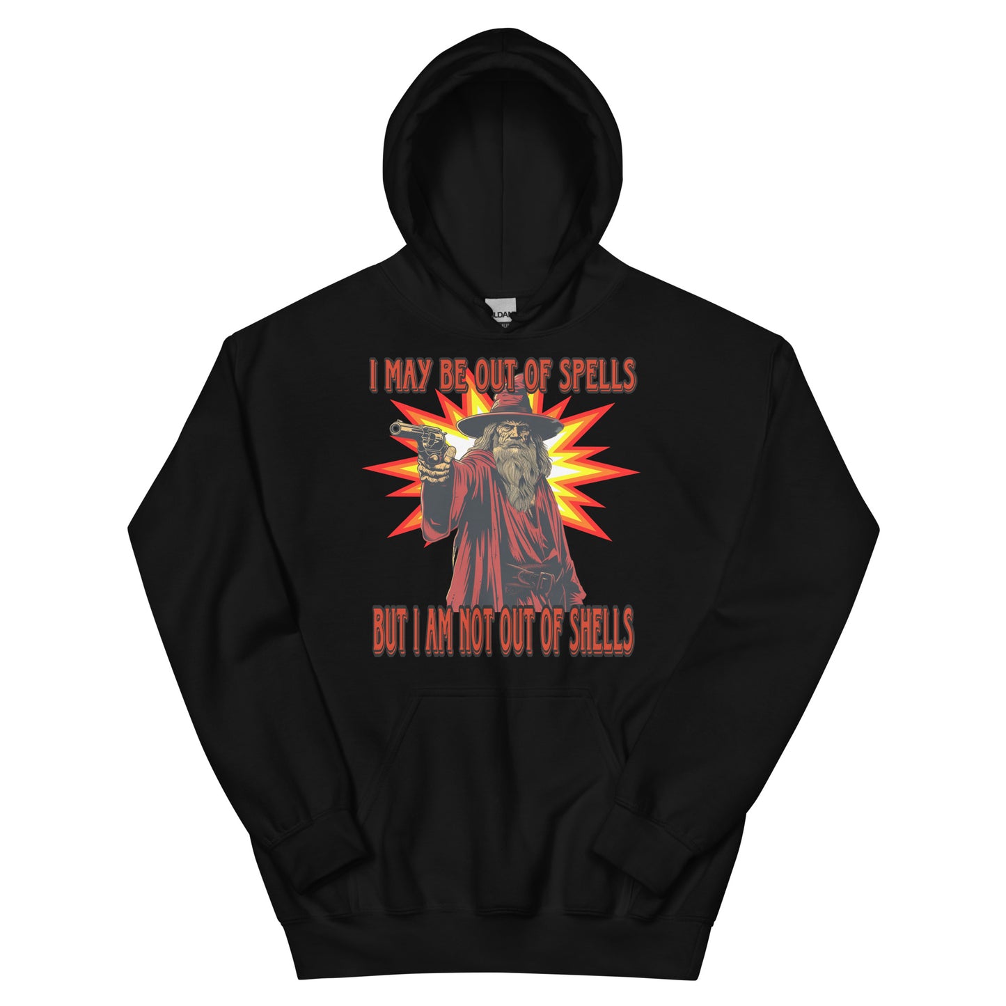 I may be out of spells but I am not out of shells Hoodie