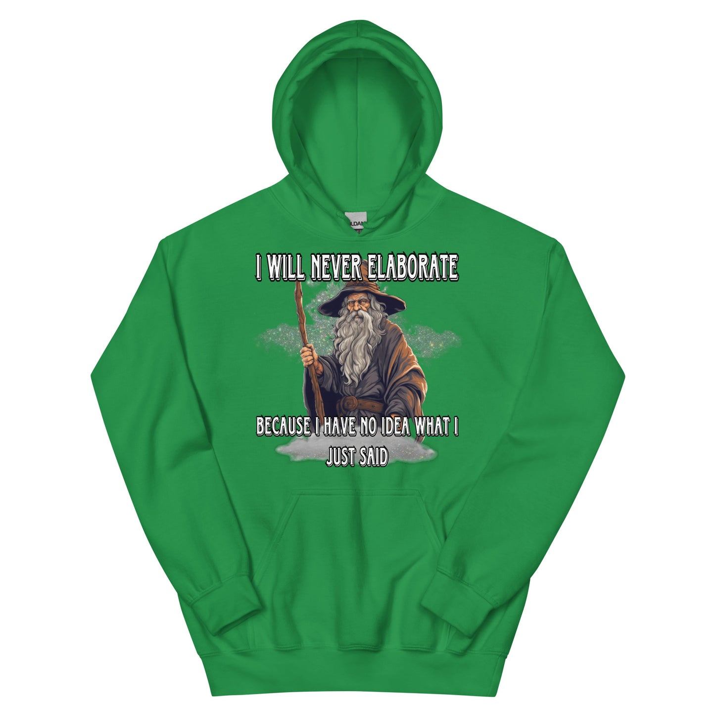 Ich werde nie näher darauf eingehen Hoodie