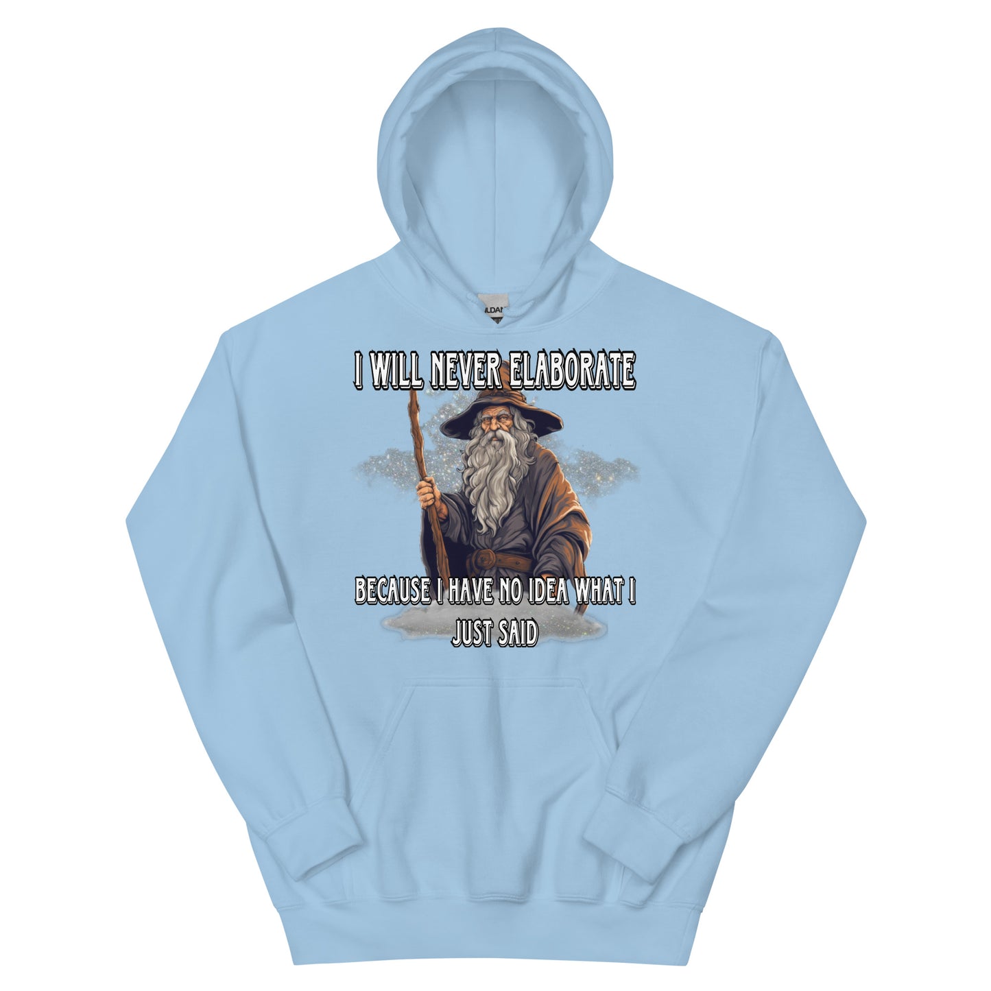 Ich werde nie näher darauf eingehen Hoodie