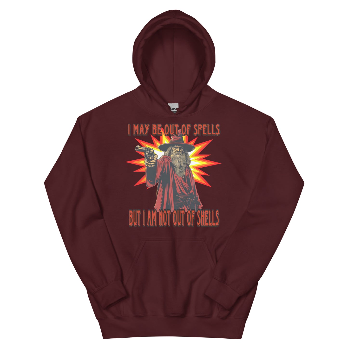 I may be out of spells but I am not out of shells Hoodie