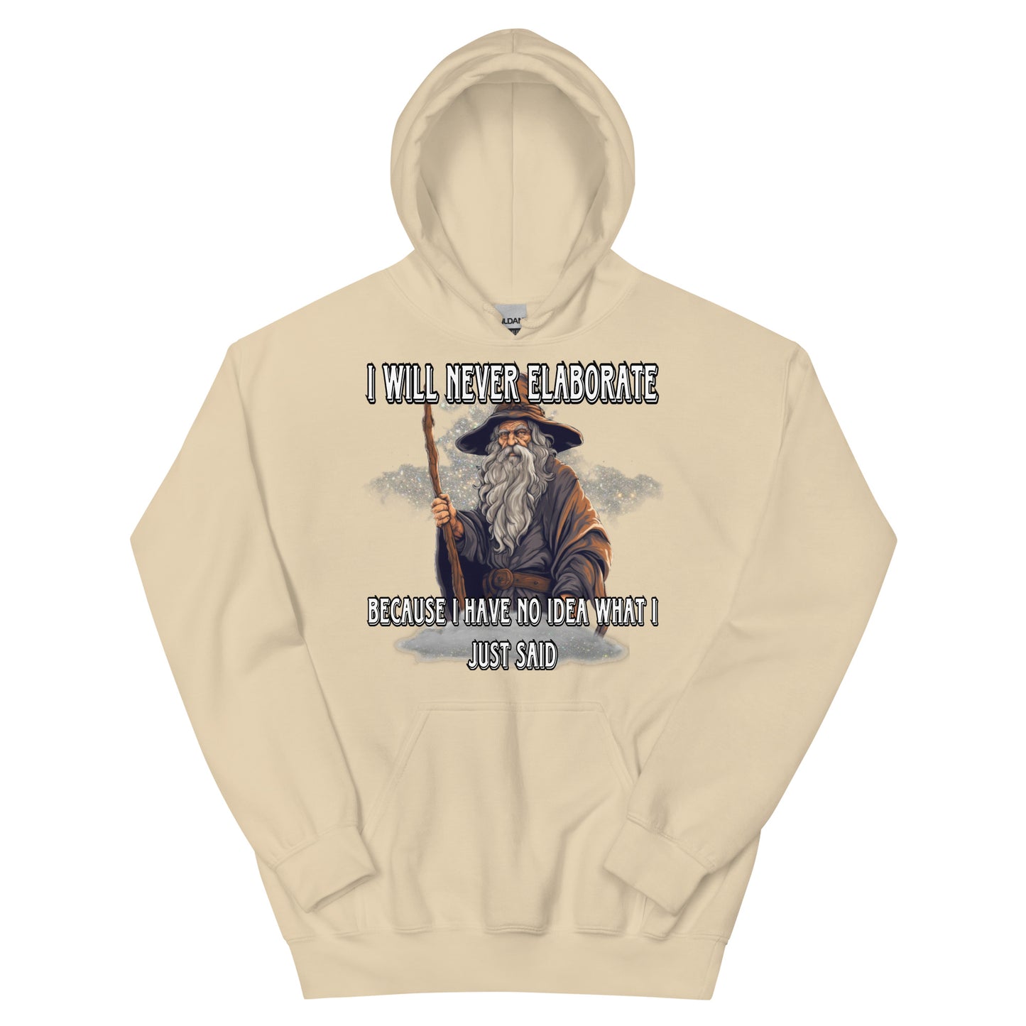 Ich werde nie näher darauf eingehen Hoodie