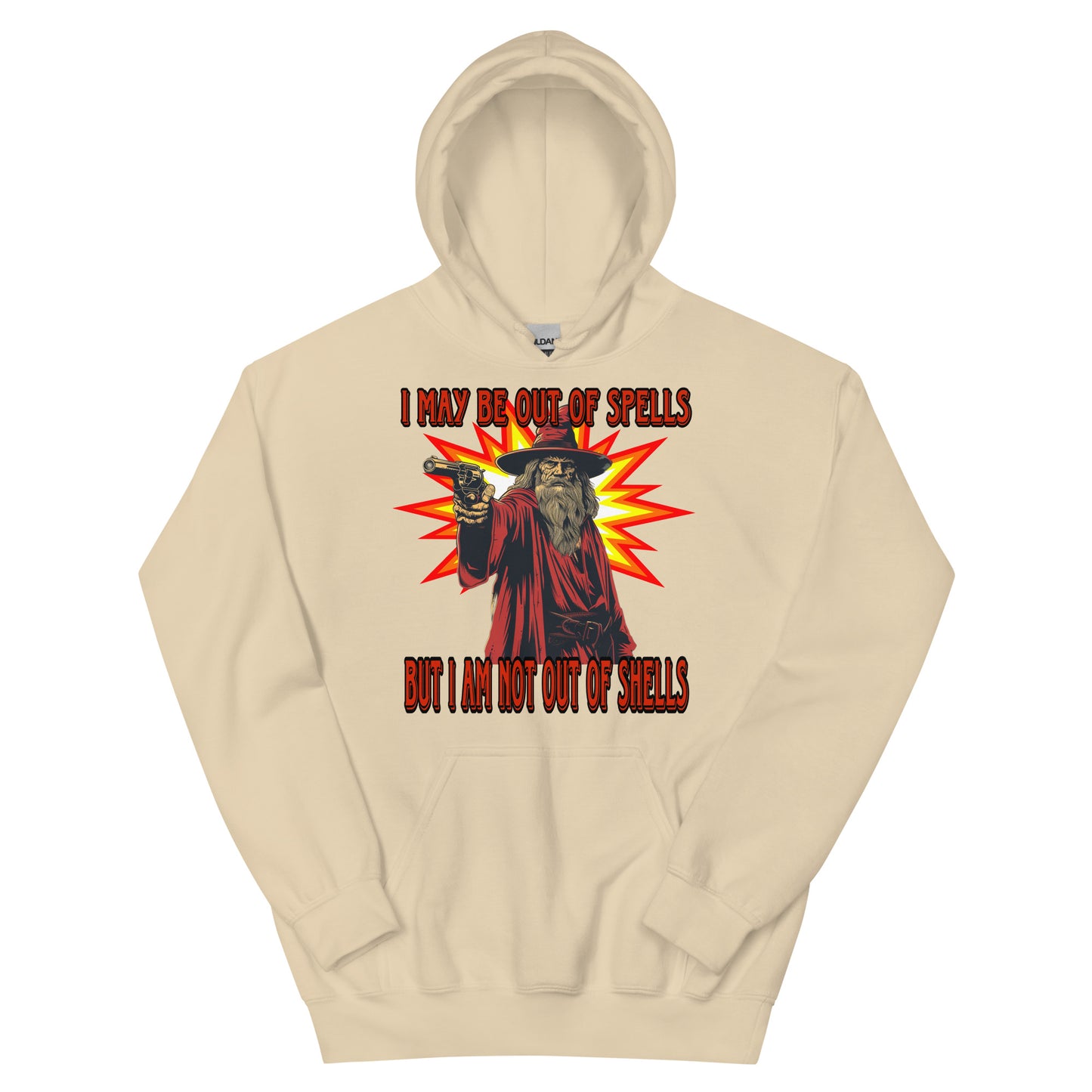 I may be out of spells but I am not out of shells Hoodie