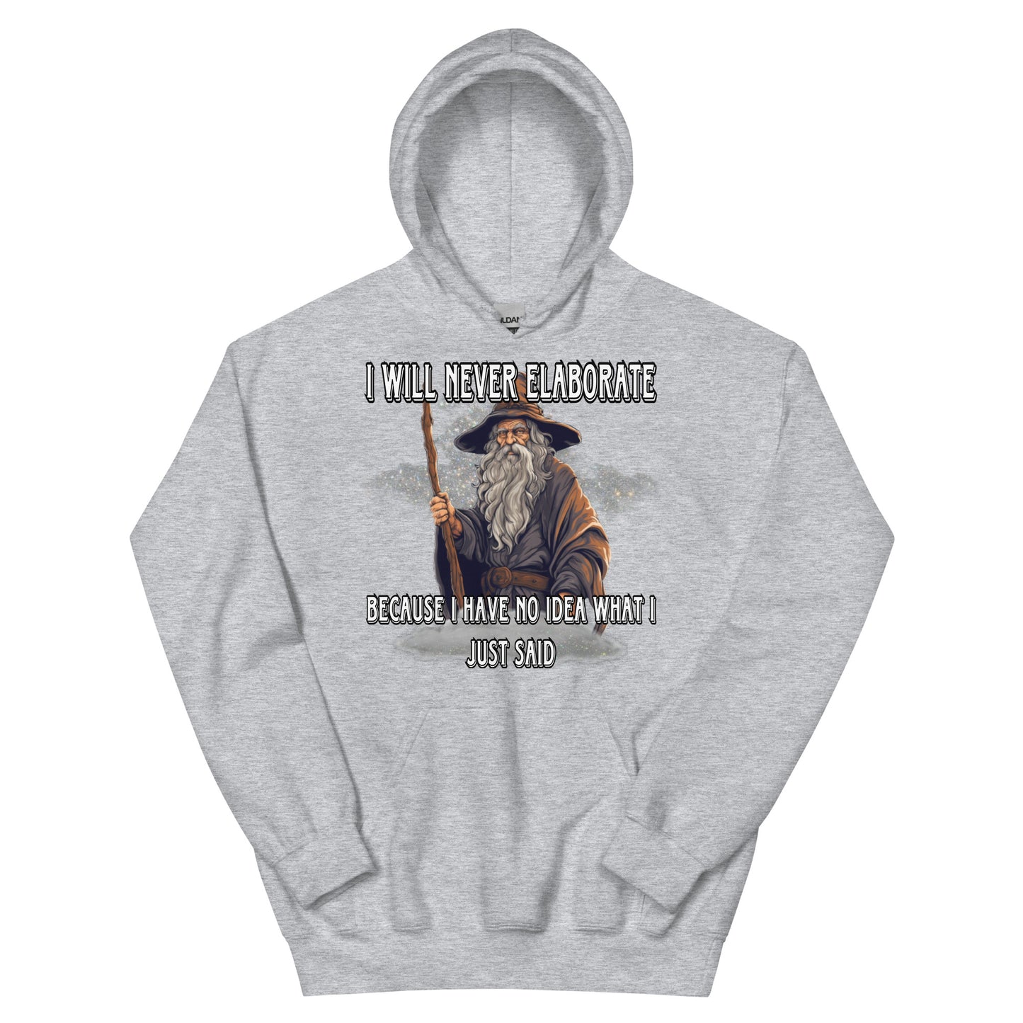 Ich werde nie näher darauf eingehen Hoodie