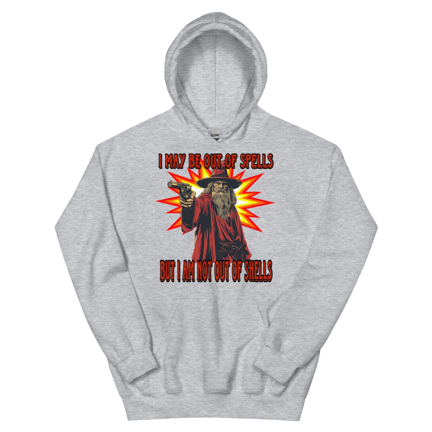 I may be out of spells but I am not out of shells Hoodie