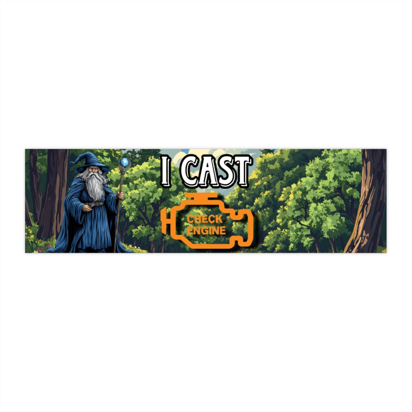 I cast check engine