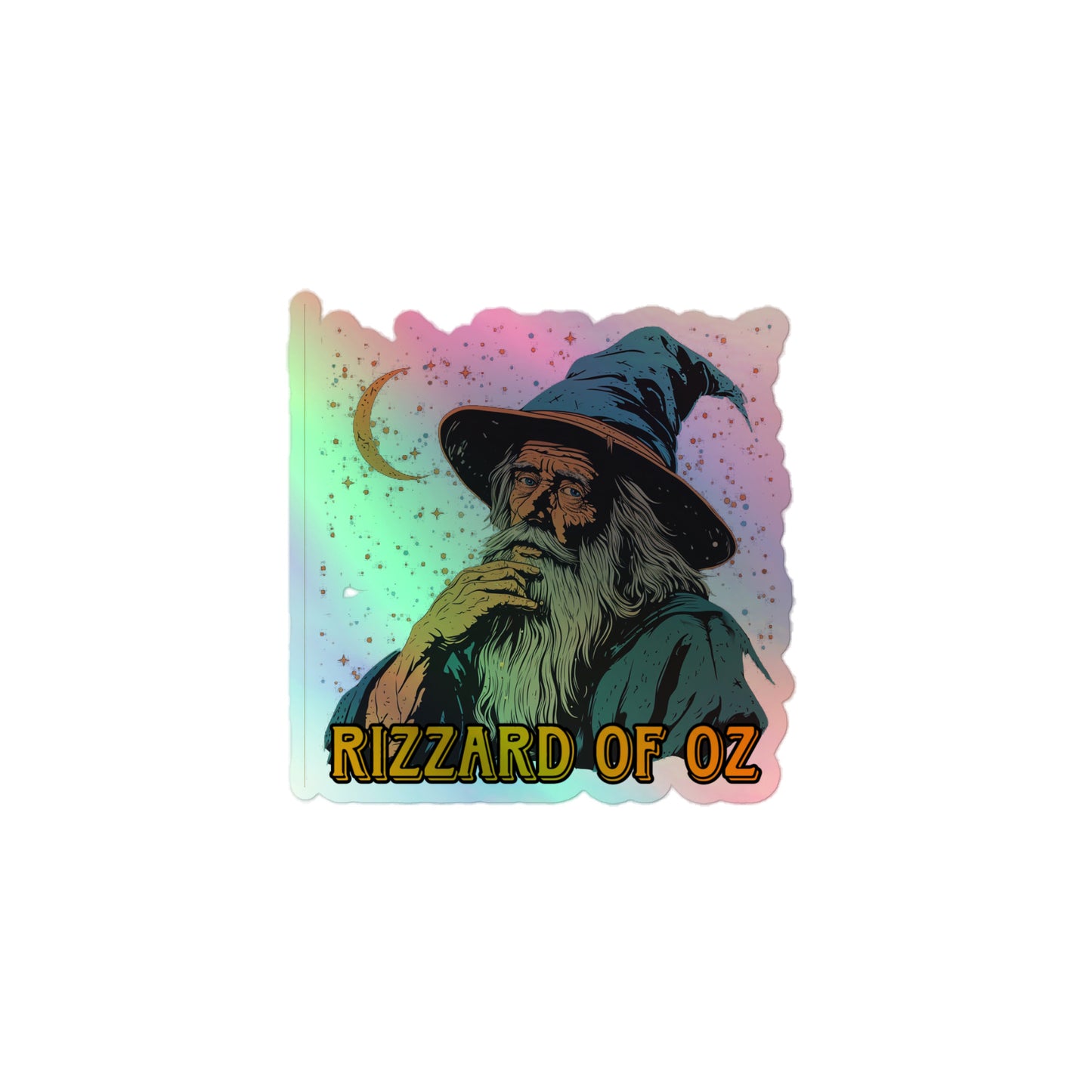 Rizzard of Oz Holographic sticker