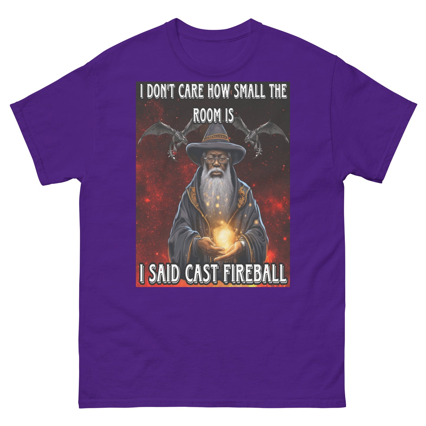 I said cast fireball tee