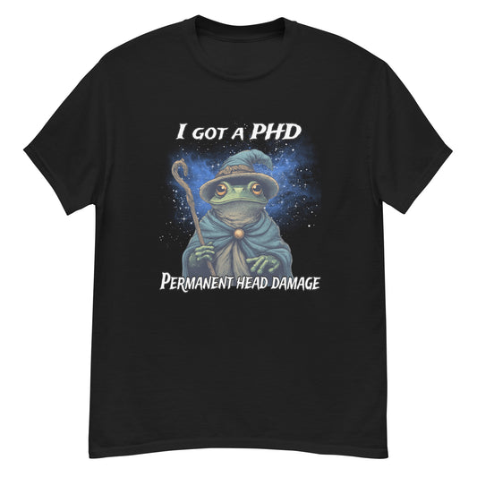 I got a PHD permanent head damage