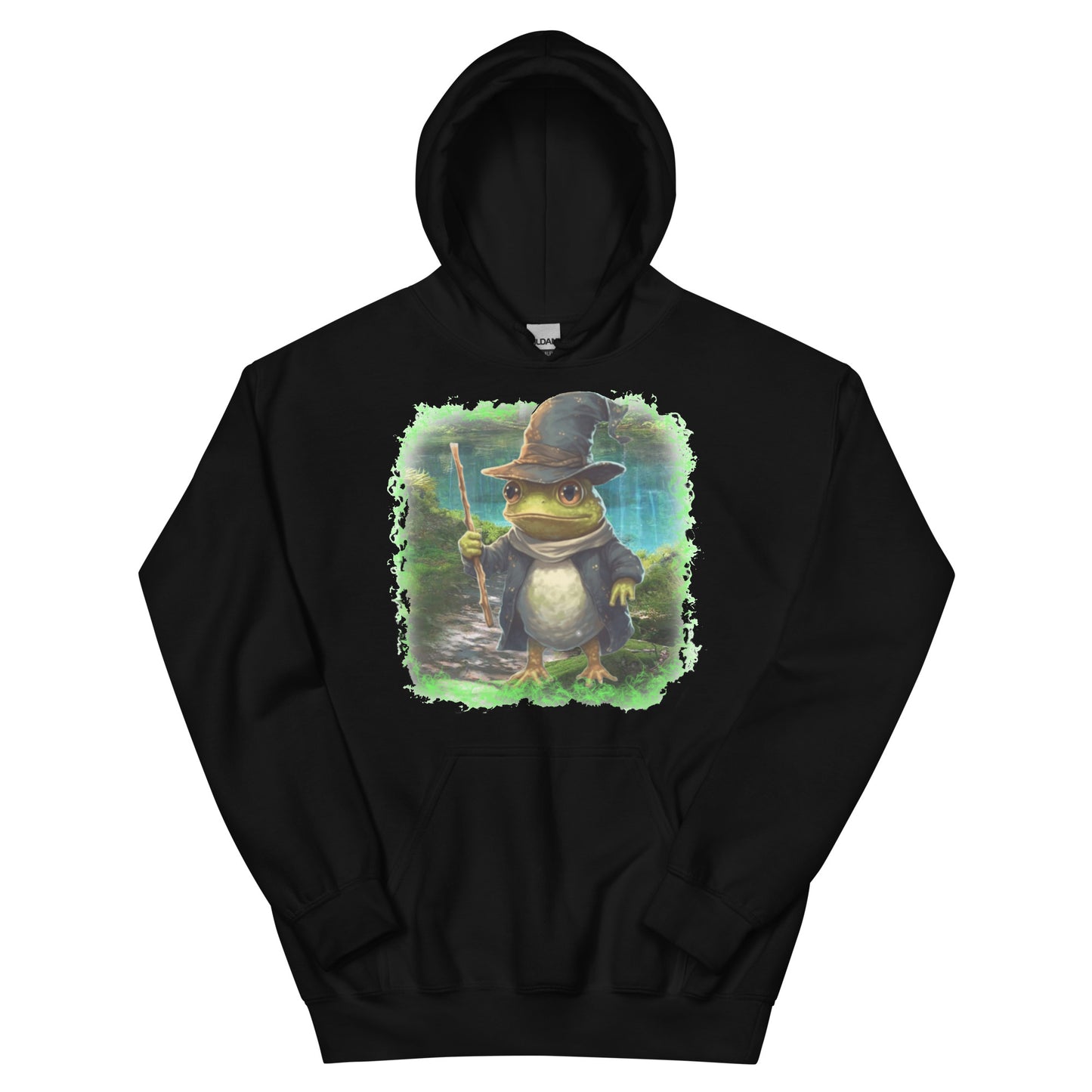 Forest Frog Wizard Hoodie