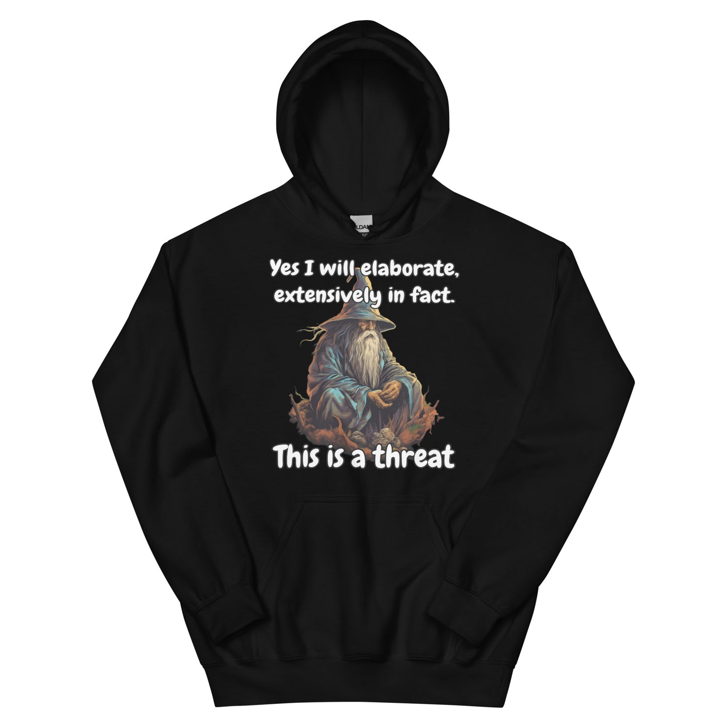 Yes I will elaborate hoodie