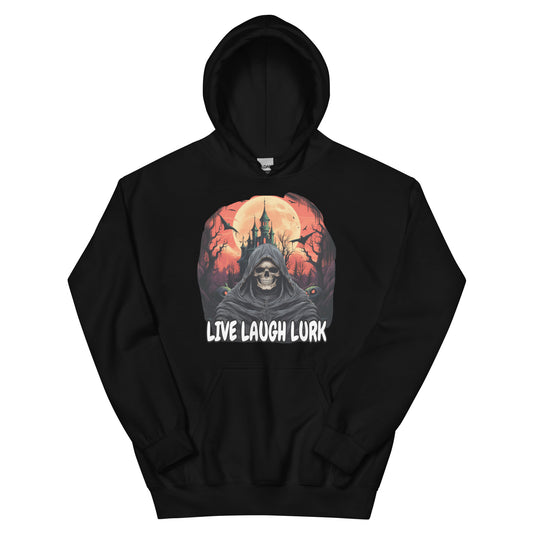 Leben, Lachen, Lauern Hoodie