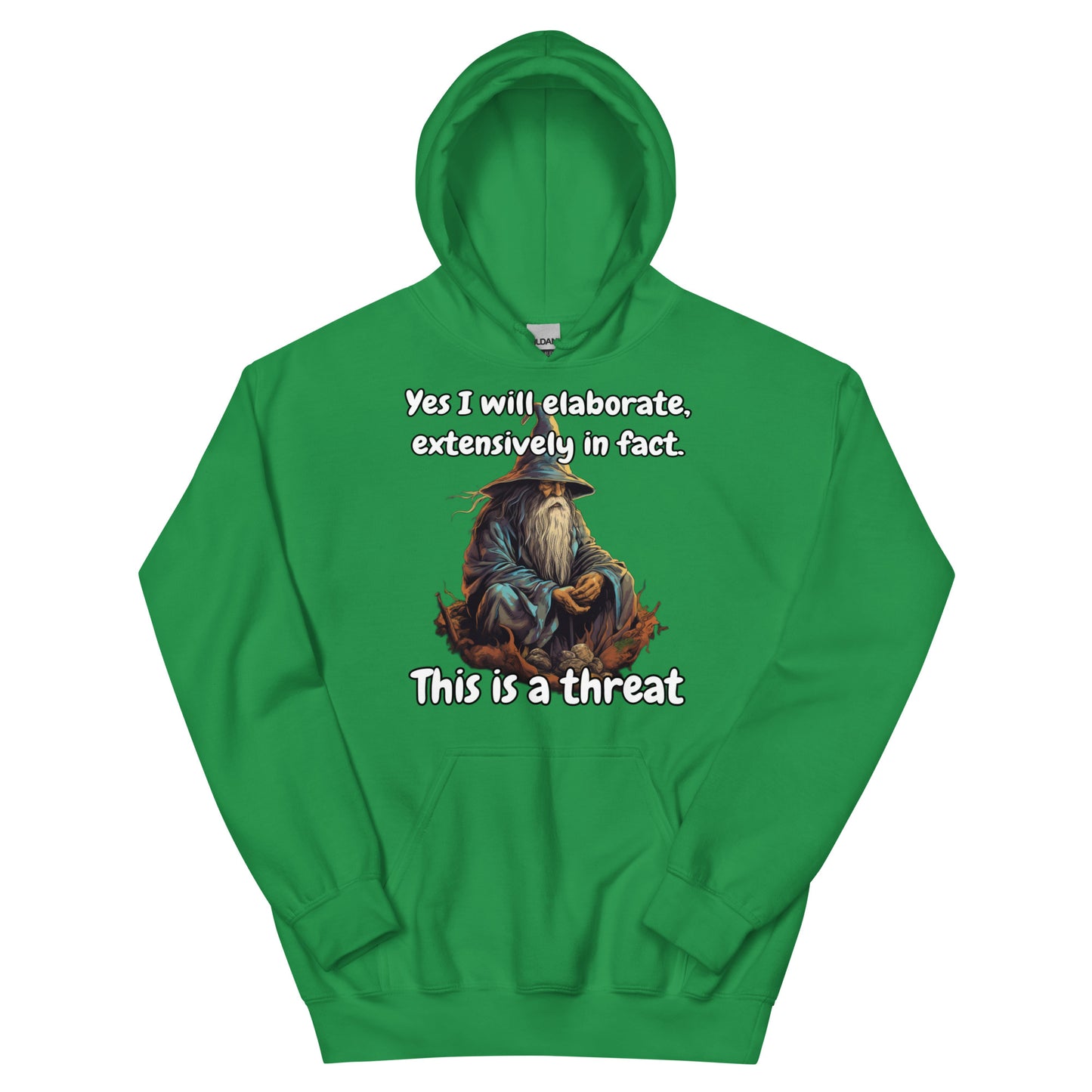 Yes I will elaborate hoodie