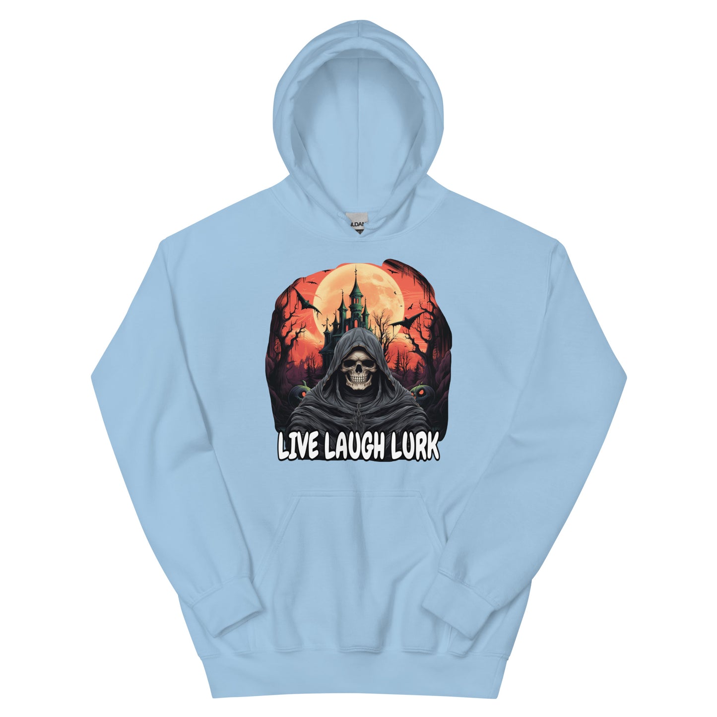 Leben, Lachen, Lauern Hoodie