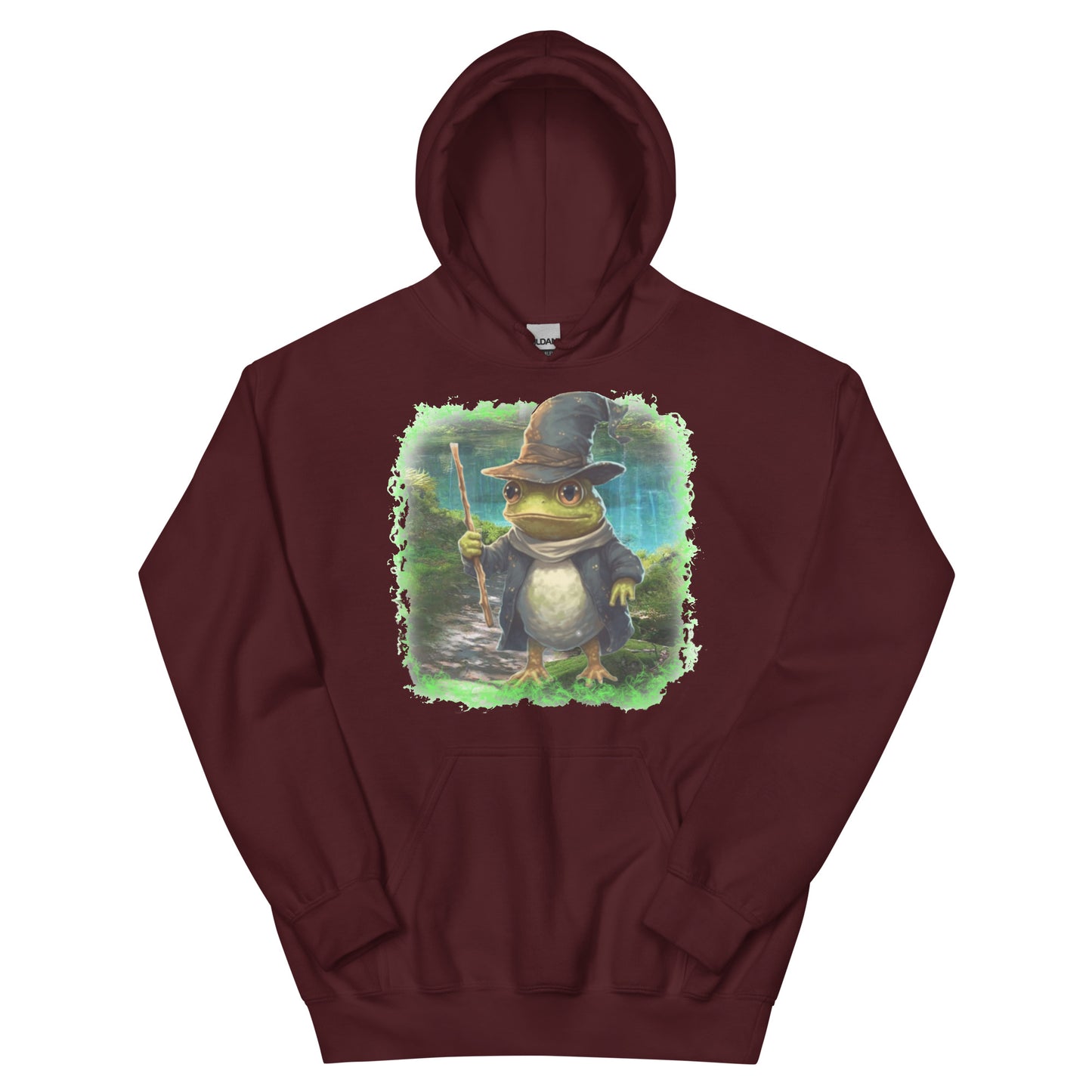 Waldfrosch-Zauberer Hoodie