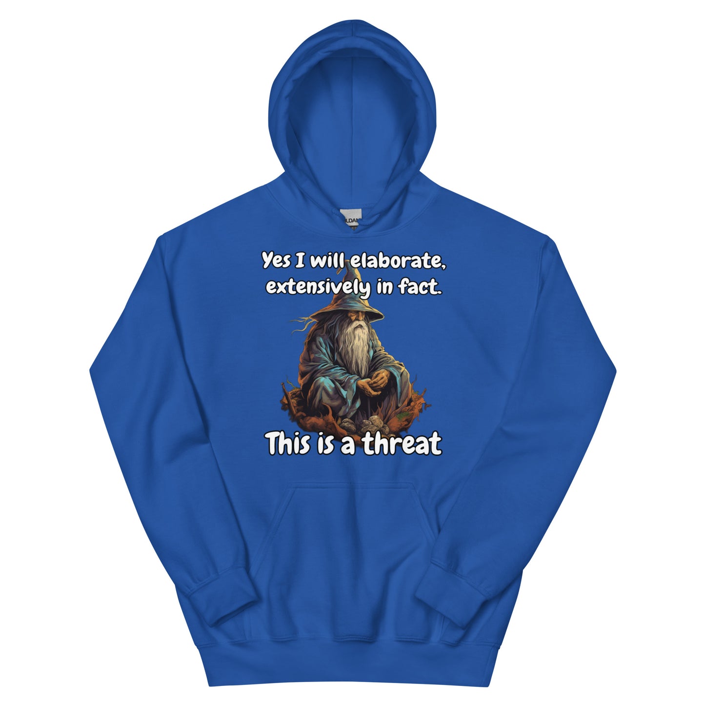 Yes I will elaborate hoodie