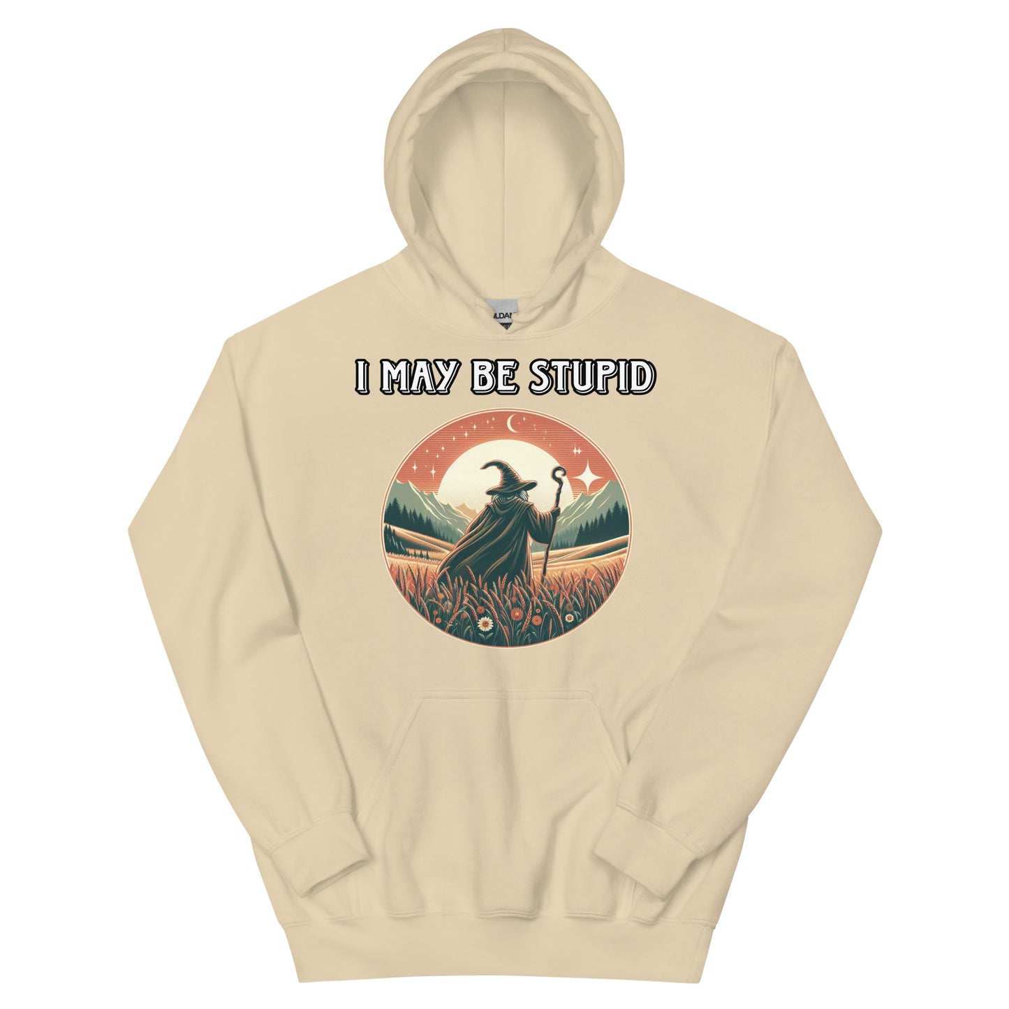 I may be stupid hoodie