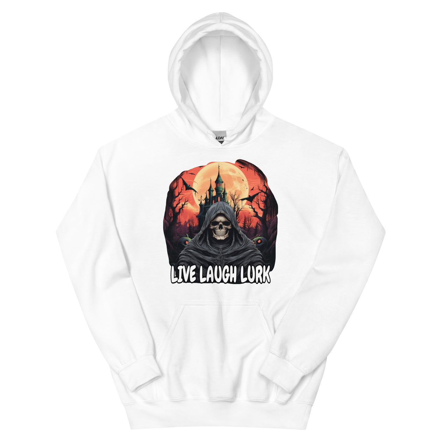 Leben, Lachen, Lauern Hoodie