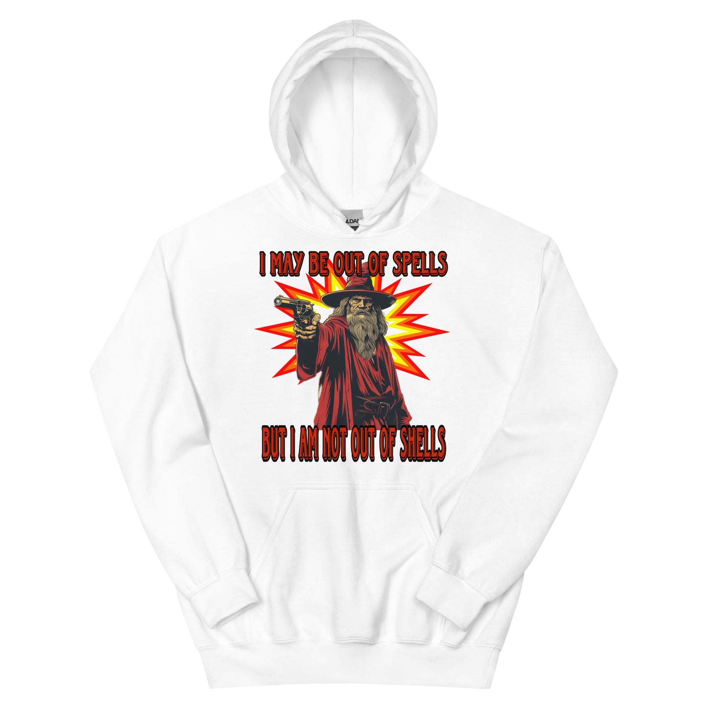 I may be out of spells but I am not out of shells Hoodie