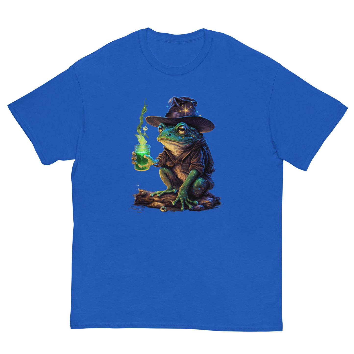 Alchemie Frosch Zauberer T-Shirt